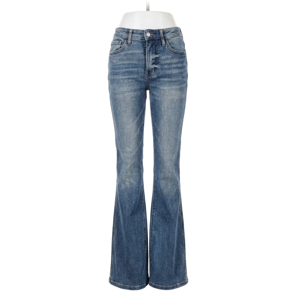 NEW JUDY BLUE the wilder flared jean in medium wash